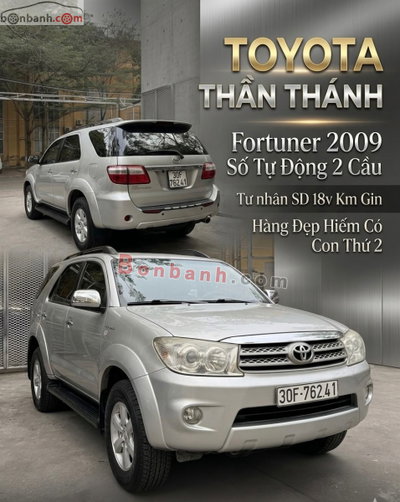 Xe Toyota Fortuner 2.7V 4x4 AT 2010