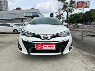 Toyota Vios G 2020 76.839 km Trắng
