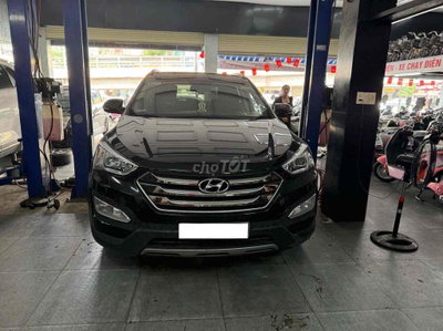 Hyundai SantaFe 2015 Xăng Tự động 70000 km Đen
