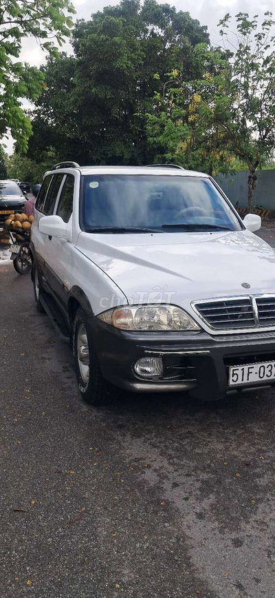 SsangYong Musso 2004 Trắng