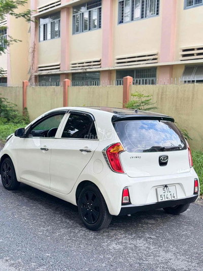Kia Morning 2015 1.3 Số sàn 90000 km Trắng