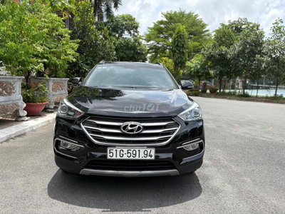 Siêu cọp Hyundai Santafe 2018 2.4L 4WD Đen Cty XHD