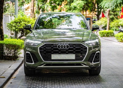 Audi Q5 S-Line 2021 Xanh rêu 36.000 km