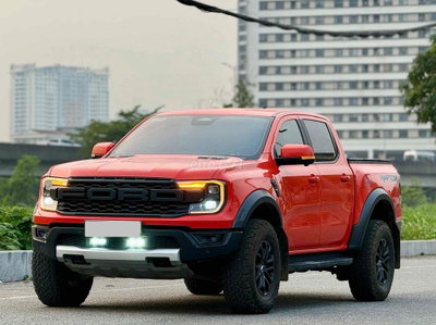 Ford Ranger Raptor 2025 2.0L 4x4 Đỏ cam