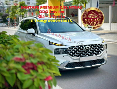 Xe Hyundai SantaFe Cao cấp 2.5L HTRAC 2023