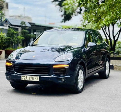 Porsche Cayenne Facelift 2017 Xanh