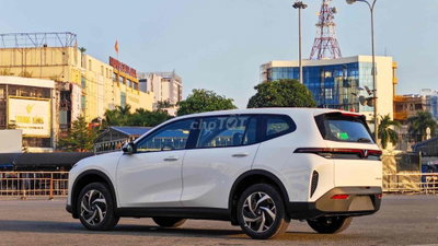 Xe điện VinFast Limo Green Trắng