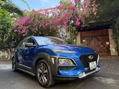 Hyundai Kona 2018 1.6 Turbo 79150 km Xanh