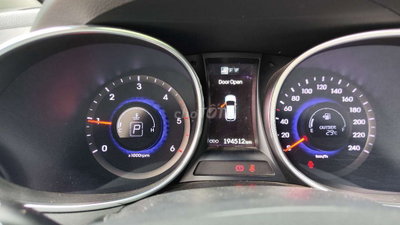 Hyundai Santafe 2015 Bạc 194512 km