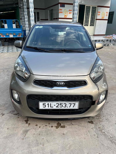 cần bán Kia Morning 2016 vàng cát chín chủ
