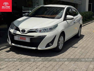 Toyota Vios Trắng 5 chỗ Số tự động 2019