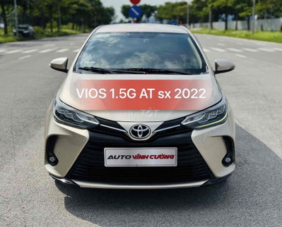 Toyota Vios 2022 1.5G AT Vàng cát