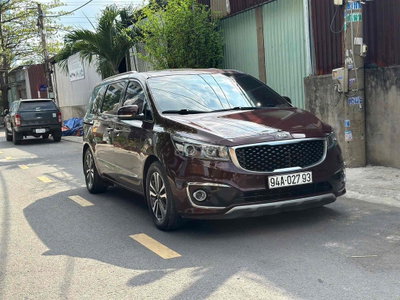 Kia Sedona 2017 Full máy dầu Nâu đỏ