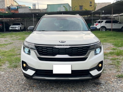 Kia Seltos 1.4 Turbo lăn bánh 2021 Trắng