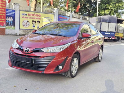 Toyota Vios 2018 STĐ CVT 60000 km Đỏ