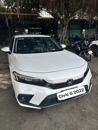 Honda Civic G 2022 Sensing Trắng