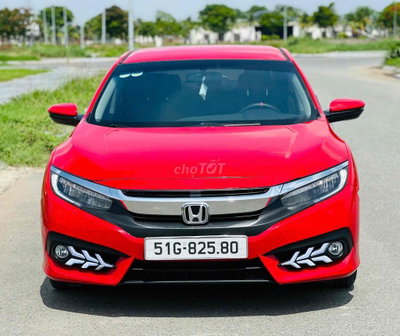Honda Civic 2018 1.8E 80000 km Đỏ