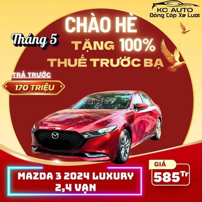 Mazda 3 2024 1.5L Luxury Đỏ 24000 km
