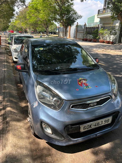 Kia Morning 2014 Số sàn Xám xanh