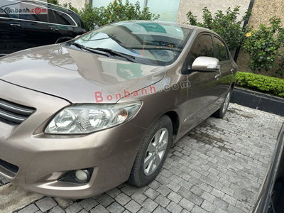 Xe Toyota Corolla altis 1.8G AT 2009