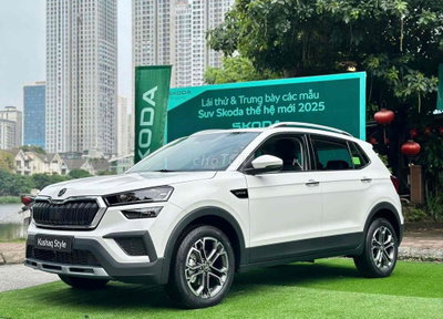 Skoda Kushaq Trắng 5 chỗ giá cạnh tranh