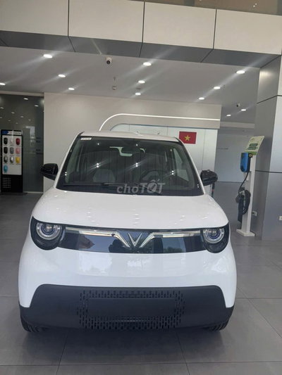 Xe ô tô điện VinFast Minio Green màu Trắng