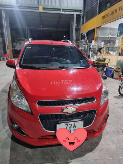 Chevrolet Spark 2013 Tự động 90000 km Đỏ
