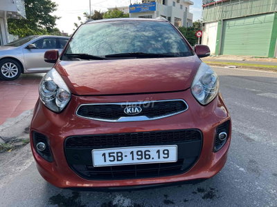 Kia Morning 2019 S màu Đỏ cam