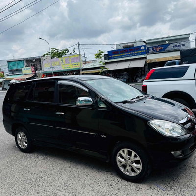 Toyota Innova G 2007 Đen Số sàn