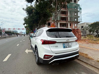 Hyundai Santafe 2021 Xăng Trắng 70.000km