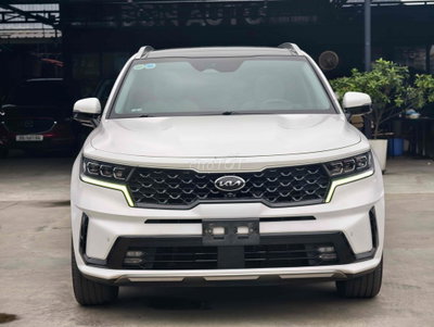 K IA SORENTO 2021 MÁY DẦU SINGNATURE MÀU TRẮNG