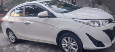 Toyota Vios 2019 E STĐ 55000 km Trắng