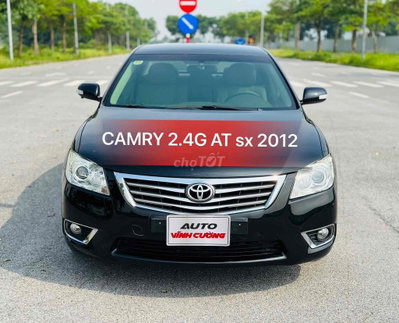 Toyota Camry 2.4G AT 2012 Đen