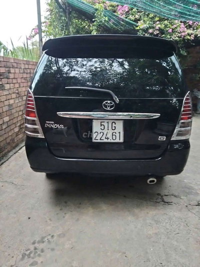 Toyota Innova Đen 7 chỗ 2008 G