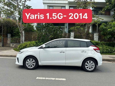 Toyota Yaris 1.5G 2014 Trắng 3,5 van