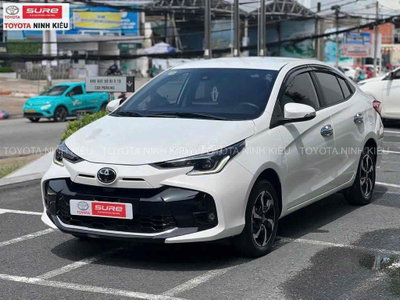 Toyota Vios 2023 1.5G 35.000 km Trắng