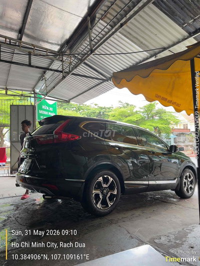 Honda CRV 2018 Bản L Xanh rêu