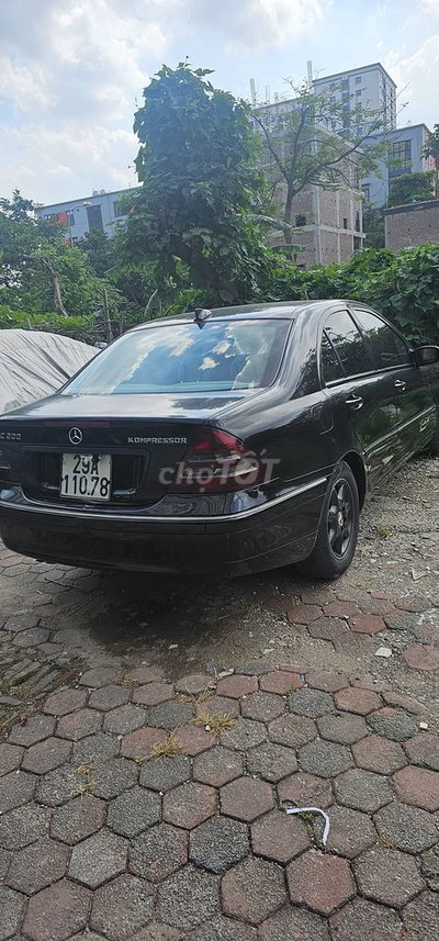 Mercedes-Benz C200 Kompressor 2002 Đen