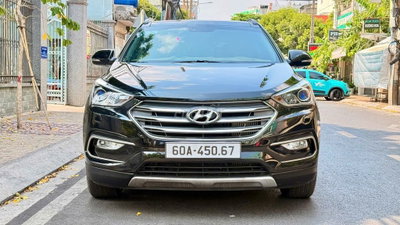 Hyundai Santa Fe full dầu 2018 Đen 13 vạn