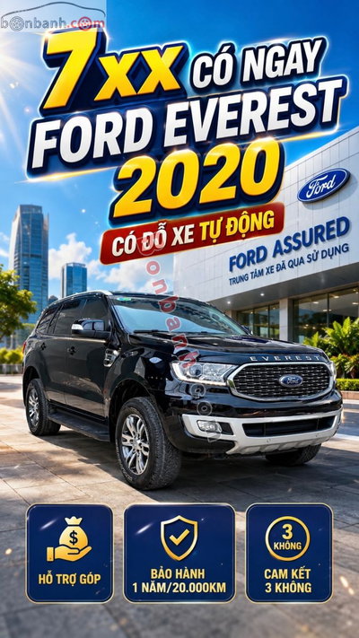 Xe Ford Everest Trend 2.0L 4x2 AT 2020