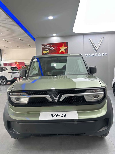 Xe điện VinFast VF3 Plus Xanh rêu