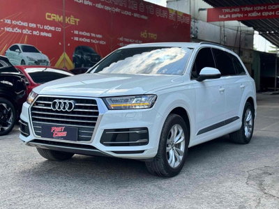 Audi Q7 2018 Trắng 66.000 km chuẩn một chủ từ đầu