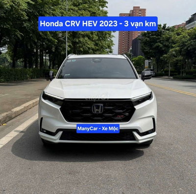 Honda CRV HEV 2023 Trắng 3 vạn km