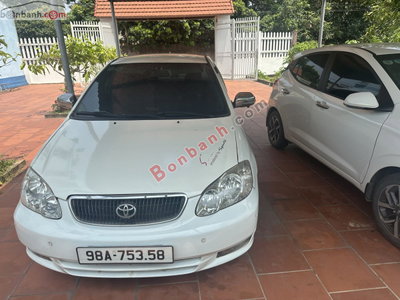 Xe Toyota Corolla J 1.3 MT 2001
