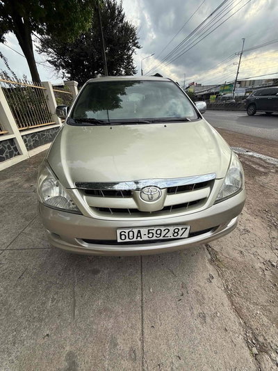 Toyota Innova G 2007 Vàng cát