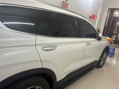 Hyundai Santa Fe 2020 Dầu 21000 km Trắng