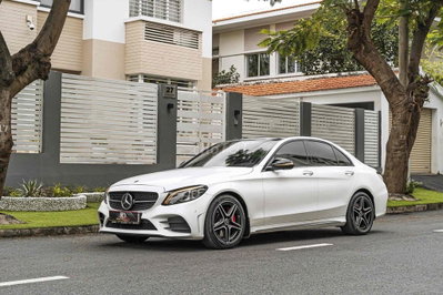 C300_AMG facelift 2021 màu trắng/ nt nâu siêu đẹp