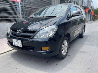 Toyota Innova G 2007 Đen