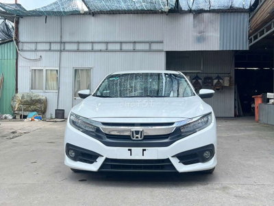 Honda Civic 2018 bản E 1.8L,màu trắng,1 chủ