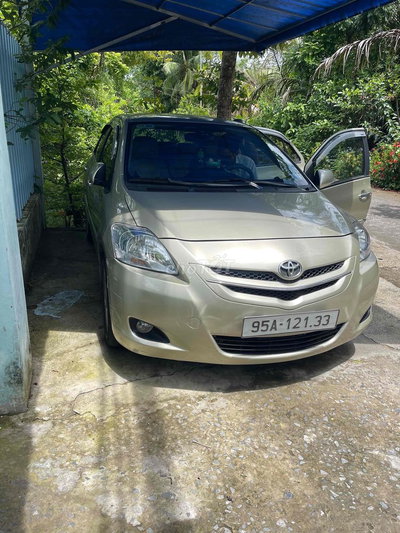 Toyota Vios E 2008 Vàng cát